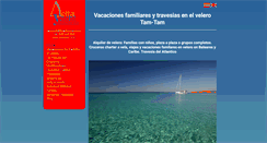 Desktop Screenshot of deltayachtcruisers.com